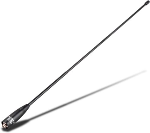 Authentic Genuine Nagoya NA-771 15.6-Inch Whip VHF/UHF (144/430Mhz) Antenna SMA-Female for BTECH and BaoFeng Radios NA-771 15.6" VHF/UHF