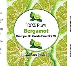 Healing Solutions 10ml Oils - Bergamot Essential Oil - 0.33 Fluid Ounces 0.33 Fl Oz (Pack of 1) 12 41U1G F41SL