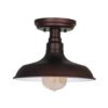 Design House 519884 Kimball 1 Light Semi Flush Mount Ceiling Light, Bronze Coffee Bronze 1 Count (Pack of 1) 20 41U4DRcWZKL