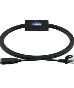 Alternative view of CableRack 6ft USB Console Cable with Prolific Chipset USB to RJ45 Cable for Cisco Linksys Ubiquity Juniper and HP Rollover Console Cable BK6FT