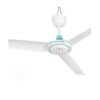 SKYRI DC 12V Ceiling Fan Portable Mini Fans for Camping Outdoor Gazebo,Mini Hanging Camper Tents Fan White 23 41Ul2FKheL