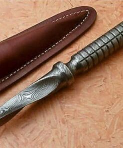 Poshland DG-03 Custom Handmade Damascus Steel- Classic Piece Of ART (DG-21) DG-21