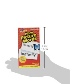 Trend Enterprises: More Picture Words Skill Drill Flash Cards, Great for Skill Building and Test Prep, Photo Cues, Builds Vocabulary, 96 Cards Included, for Ages 6 and Up 13 41UuidcaBHL