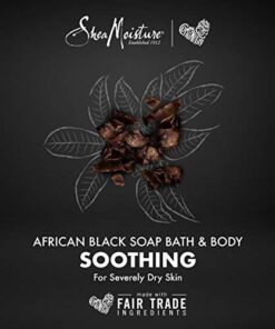 SheaMoisture African Black Soap Bar Soap | Packaging may vary | 8 oz. 9 41UxbbyjQsL