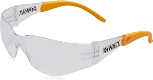 Dewalt DPG54-1D Protector Clear High Performance Lightweight Protective Safety Glasses with Wraparound Frame Multi-colored