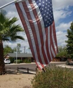 Made in USA Flags Co. - Heavy-Duty Commercial Grade American Flag with PolyMax Polyester, Sewn Stripes, Embroidered Stars & Solid Brass Grommets - Fade-Resistant, All-Weather Flag (3’x5’) 3 by 5 foot 41 41VsKYPZJL 1