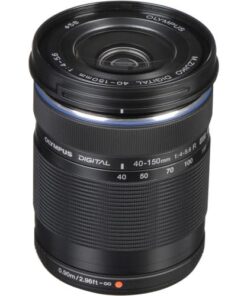 OM SYSTEM OLYMPUS M.Zuiko Digital 40-150mm F4.0-5.6 R Black For Micro Four Thirds System Camera, 3.75x Zoom Lens, Portable Design Standard Packaging 53 41W1NbQiSyL