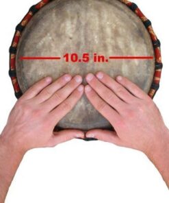 Hand-carved Djembe Drum From Africa - 13"x24" - Drum Circle Village 6 41W1kWR3bcL