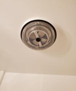 Broan-NuTone 157 Low-Profile Fan-Forced Ceiling Heater, Enclosed Sheath Element for Bathroom, Kitchen, and Home, Standard, Satin Aluminum 38 41WSvc2cQpL