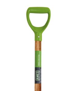 AMES 2672100 Aluminum Scoop with Hardwood Handle and D-Grip, 45-Inch 45 in. Hardwood Handle Scoop 10 41WZDXMDwFL