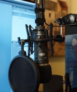 Samson MBA28 28” Broadcasting Microphone Boom Arm for Podcasting and Streaming,Black 28" 47 41Wol4a5c2L