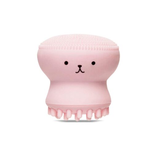 ETUDE My Beauty Tool Jellyfish Silicon Brush | All in One Deep Pore Cleansing Sponge & Brush, for Exfoliating, Massage, Cleansing Soft Brush