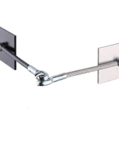 Refrigerator Door Lock Kit - NO PADLOCK (Black&Stainless) Black&Stainless 11 41X zq1wIFL