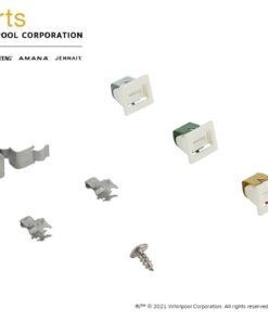 Alternative view of Whirlpool 279570 Dryer Door Latch Kit, White