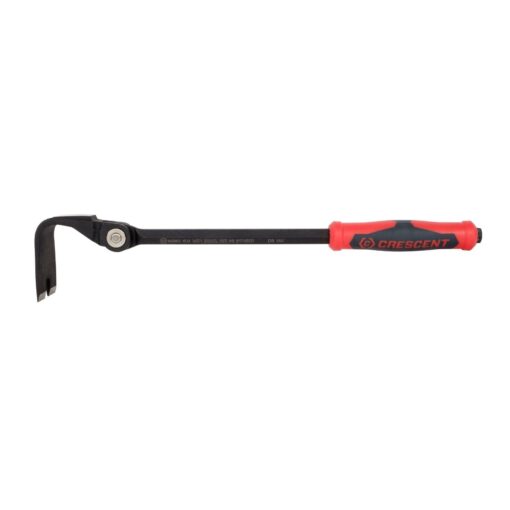 Crescent 18” Indexing Flat Pry Bar - DB18X, Red/Black 18 inch