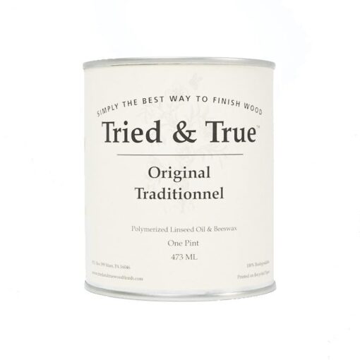 Tried & True Original Wood Finish – Pint – All-Purpose All-Natural Finish for Wood, Metal, Food Safe, Dye Free, Solvent Free, VOC Free, Non Toxic Wood Finish, Sealer Other