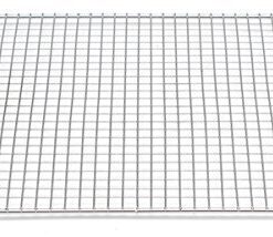 Professional Cross Wire Cooling Rack Half Sheet Pan Grate - 16-1/2" x 12" Drip Screen 2 Pack