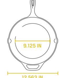 Lodge Cast Iron Skillet with Red Silicone Hot Handle Holder, 12-inch 39 41YMxaqrRgL