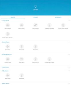 Lutron Caséta Smart Hub | L-BDG2-WH | White 17 41YeQyw4N4L