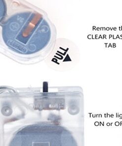 ITART Micro LED Blue String Lights 8 Packs Fairy Lights Battery Operated 6ft 20 LED Ultra Thin Silver Wire Waterproof for Costume Craft Party Clothes Jellyfish Halloween Blue (8 Pack) 26 41YfIVppUZL