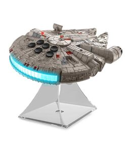 STAR WARS Millenium Falcon Bluetooth Speaker Portable Wireless Crystal Clear for Home, Travel, Outdoor, Rechargeable, Compatible with iPhone Samsung GRAY 23 41YgRAckf2L