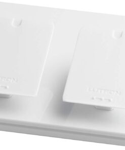 Alternative view of Lutron Caseta Wireless Dual-Pedestal for Pico Remote, L-PED2-WH, White Dual Pedestal