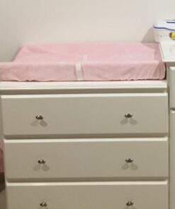 Summer Infant Contoured Changing Pad, 16 x 32 – Comfortable & Secure, With Security Strap And Two High Curved Sides, Easy To Clean (Pack of 1) 2-Sided Pad 44 41YskMRGLFL