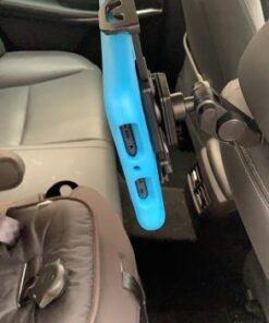 Macally Car Headrest Tablet Holder, Adjustable iPad Car Mount for Kids in Backseat, Compatible with Devices Such as iPad Pro Air Mini, Galaxy Tabs, And 7" to 10" Tablets and Cell Phones - Black 63 41Yt6xBdGwL