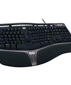 Alternative view of Microsoft Wired Natural Ergonomic Keyboard 4000, Retail Black