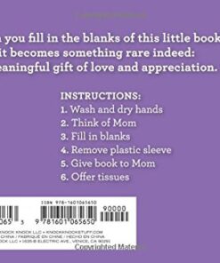 Knock Knock What I Love about Mom Fill in the Love Book Fill-in-the-Blank Gift Journal, 4.5 x 3.25-inches 23 41ZJlIpThZL