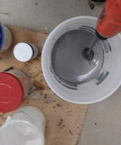 Edward Tools Paint and Mud Mixer for drill in 1 to 5 gallon buckets - Fits all standard drills - Zinc plated steel - Reinforced weld - Hex head for non slip - Easy to clean - Paint mixer attachment 16 41ZMg HthAL