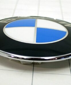 Alternative view of BMW (1987-2010) front Hood engine lid OR Trunk lid EMBLEM badge oem for e30 e32 e34 e36.7 e36 e38 e60 e61 e85 f01 f02 f07