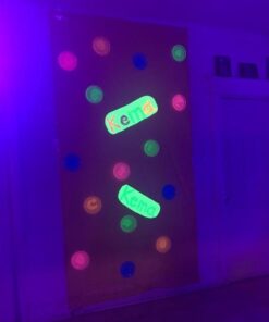 Party Essentials Hard Plastic 6-Inch Round Party/Dessert Plates, Assorted Neon, 80-Count 6" 14 41Zq5YcxMCL