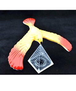 3 Pcs Cute Balancing Bird With Clear Triangle Stand (Colors May Vary) By C&H Solutions® 19 41Zyx1rbcAL