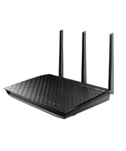 Alternative view of ASUS N900 WiFi Router (RT-N66U) - Dual Band Gigabit Wireless Internet Router, 4 GB Ports, Gaming & Streaming, Easy Setup, Parental Control