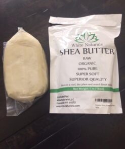 White Naturals Shea Butter 1 lb, Unrefined, African Grade A, Moisturizing Skin, Hair, Face, Lotion, Cream, 16oz Block 1 Pound (Pack of 1) 27 41aETmoBLJL
