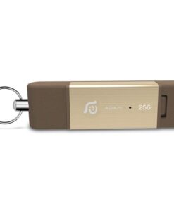 Adam Elements iKlips Duo 【Apple MFI Certification Lightning/USB 3.1 Flash Drive 128GB】 Rosegold ADRAD128GKLDRG, Clear 256GB 9 41aRwUofRL