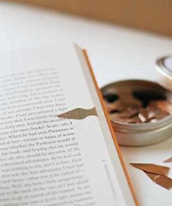 Alternative view of Book Darts Line Markers - 125 Count Tin Mixed Metals Bookmarkers Original Version