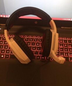 Anivia Computer Headset Headphones, 3.5mm Wired Over Ear Stereo Gaming Headsets with Microphone 55 41ajhCTcrmL