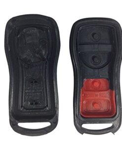 KEMANI Car Key Case for 2004-2009 Nissan Quest 5 Button Keyless Remote Entry Fob Shell with Button pad Replacement 15 41aoDUL4CNL