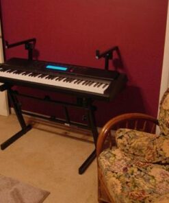 OnStage KS7350 Pro Heavy-Duty Folding-Z Keyboard Stand, Black 39 41auRHxrCiL