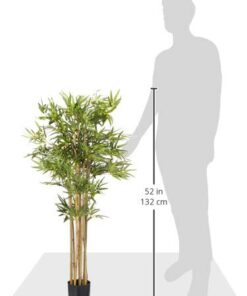 Nearly Natural 5179 5ft. Bambusa Bamboo Silk Tree, 60in. , Green 60 in 30 41bAWhJ28fL