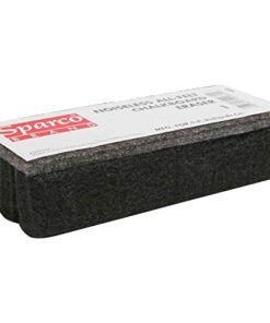 Sparco Chalkboard Eraser, All-Felt, Dustless, Black (LLR1) 11 41bQns9QVaL