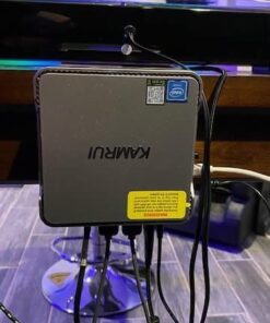 KAMRUI GK3 Plus Mini PC 16GB RAM 512GB M.2 SSD, Intel 12th Alder Lake N95 (up to 3.4GHz) Micro PC, 2.5''SSD, Gigabit Ethernet, 4K UHD, WiFi, BT, VESA/Home/Business Mini Desktop Computer 16GB+512GB/Intel Alder Lake N95 65 41bqQvDiBL