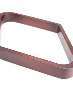 Alternative view of FELSON BILLIARD SUPPLIES Mahogany Stain Triangle and Diamond Billiard Ball Racks