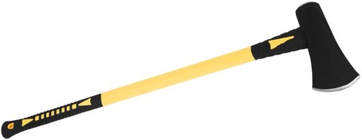 Performance Tool M7111 8-Pound Splitting Maul with Fiberglass Handle, Black/Yellow 8 lb. Splitting Maul