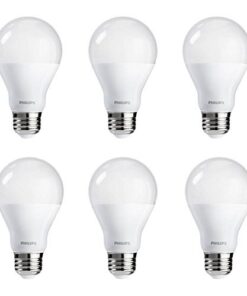 Philips LED Dimmable Frosted Light Bulb 6 Count (Pack of 1)