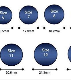 Mada Rings Silicone Wedding Rings Bands Designed for Active Lifestyles — Hypoallergenic, Medical-Grade Silicone — Perfect for Men Blue 13 (22.2mm) 6 41cfFQLiBcL