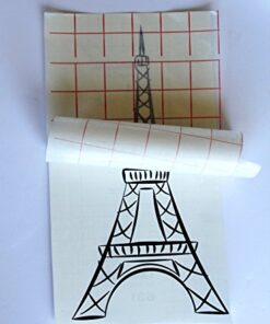 Jh-Best Crafts12 X 10' Feet Roll Transfer Paper w/Grid- Perfect Alignment of Cameo or Cricut Self Adhesive Vinyl for Decals, Signs, Walls, Windows and Other Smooth Surfaces 27 41cfa64FL9L