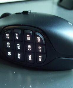 Logitech G600 MMO Gaming Mouse, RGB Backlit, 20 Programmable Buttons, Black 40 41csDsQ7VzL